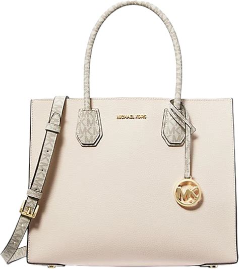 michael michael kors mercer large zip clutch|Mercer Large Logo Accordion Tote Bag .